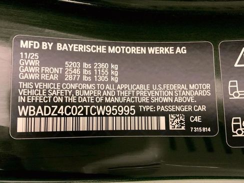 New 2026 BMW 840i xDrive Convertible w/ Comfort Seating Package AWD/4WD image 10