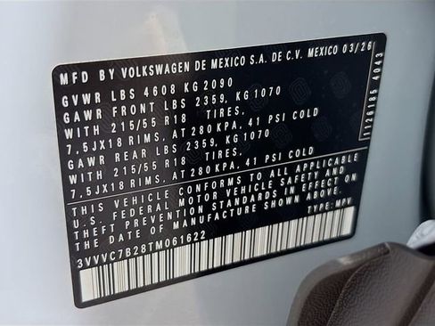New 2026 Volkswagen Taos SE AWD/4WD image 32