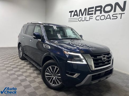 Used 2024 Nissan Armada SL w/ Captain's Chairs Package image 1