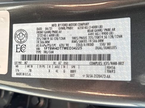 Used 2021 Ford F450 Platinum w/ FX4 Off-Road Package image 20