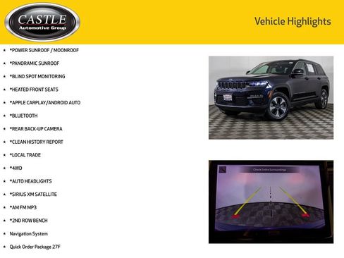 Used 2024 Jeep Grand Cherokee Limited 4xe AWD/4WD image 3