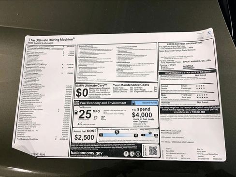 New 2026 BMW X5 xDrive40i w/ M Sport Package image 22