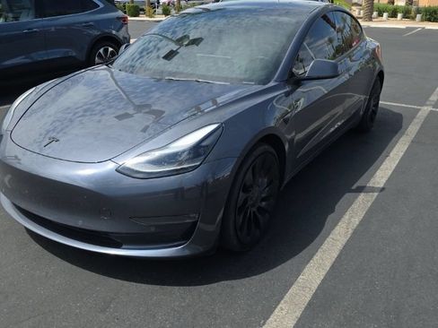 Used 2022 Tesla Model 3 Performance AWD/4WD image 1