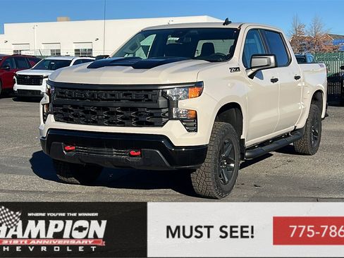 New 2026 Chevrolet Silverado 1500 Custom Trail Boss w/ LPO, Dark Essentials Package image 1