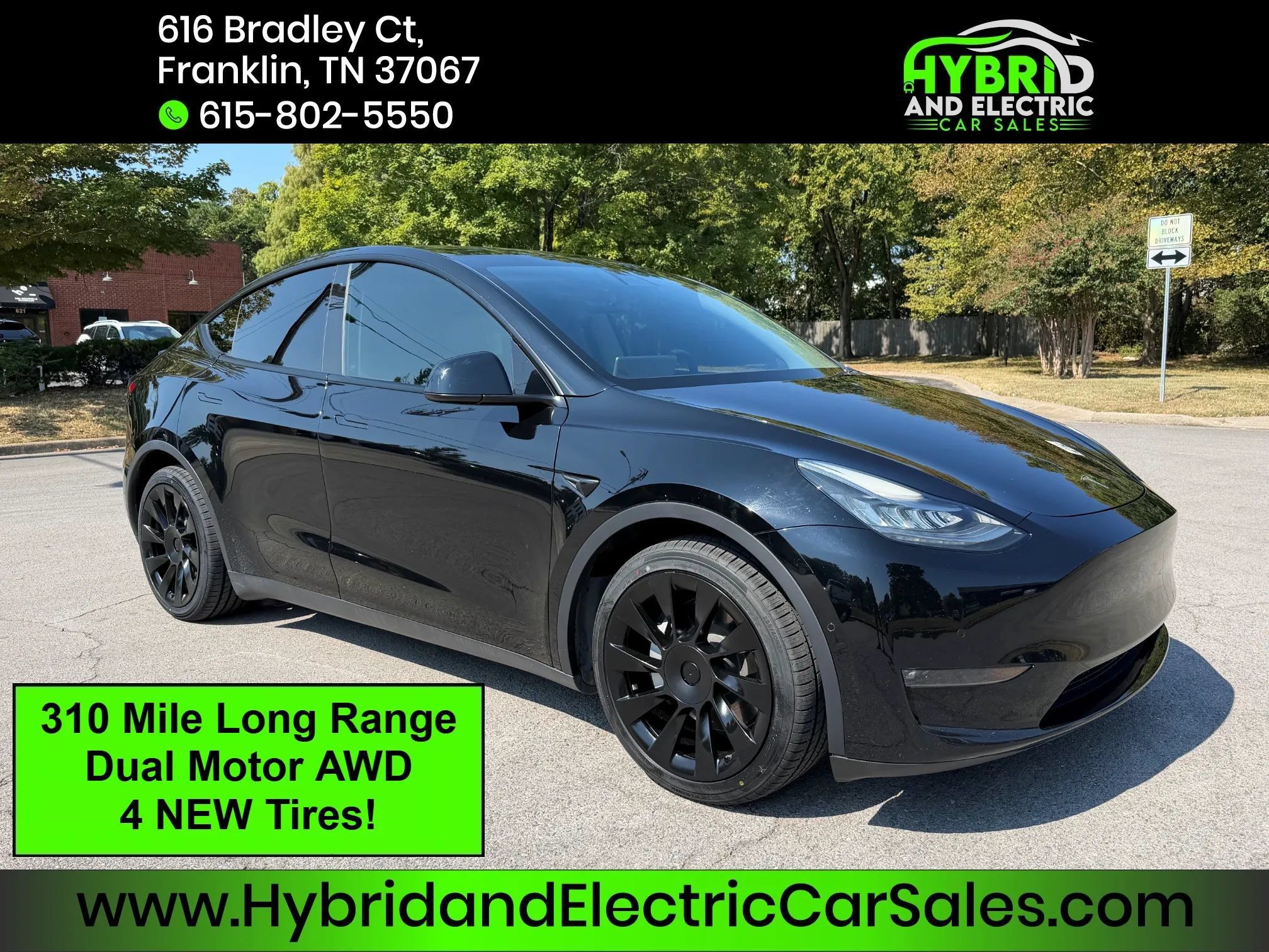 Used 2021 Tesla Model Y Long Range AWD/4WD image 1