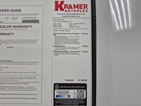 Used 2016 GMC Sierra 2500 SLE w/ SLE Preferred Package image 35