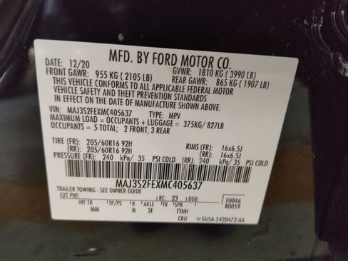 Used 2021 Ford EcoSport S FWD image 33