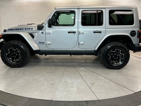 Used 2023 Jeep Wrangler Unlimited Rubicon 4xe w/ Steel Bumper Group AWD/4WD image 2