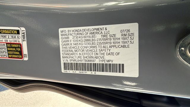 New 2026 Honda Odyssey Elite image 31