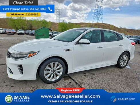 Used 2017 Kia Optima EX w/ Premium Package FWD image 1