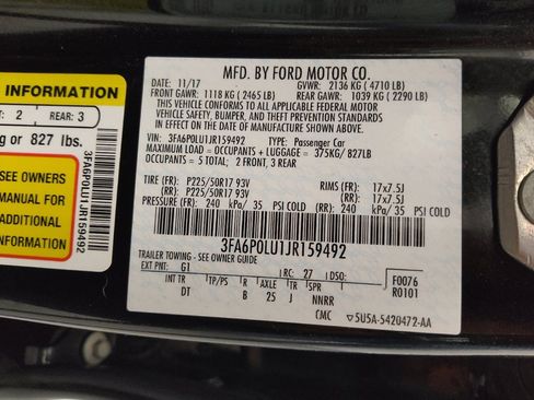 Used 2018 Ford Fusion SE FWD image 33