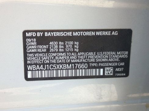 Used 2019 BMW 430i Gran Coupe w/ Convenience Package image 26