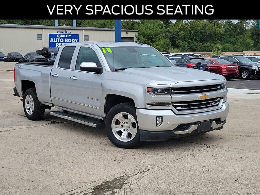 Used 2018 Chevrolet Silverado 1500 LTZ Z71 w/ LTZ Plus Package AWD/4WD image 32