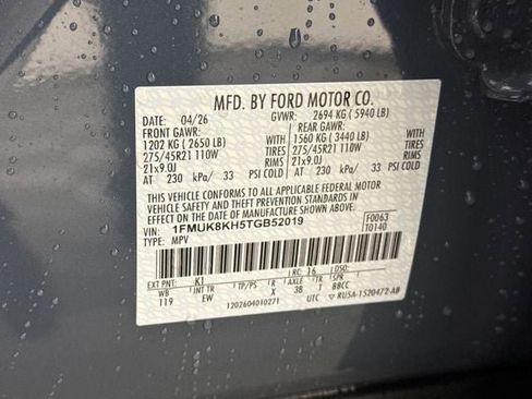 New 2026 Ford Explorer ST-Line AWD/4WD image 26