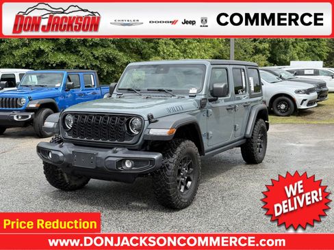 Used 2025 Jeep Wrangler Unlimited Sport S 4xe AWD/4WD image 1