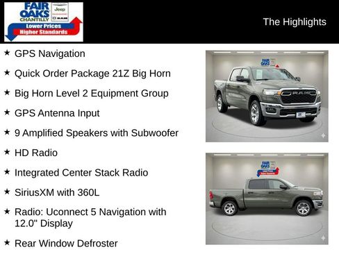 Used 2026 RAM 1500 Big Horn AWD/4WD image 2