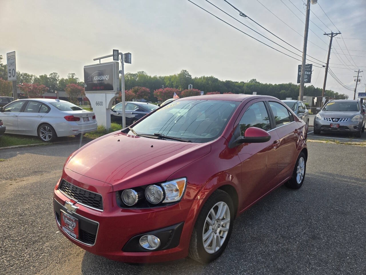 Used 2016 Chevrolet Sonic LT w/ Wheels and Fog Lamp Package FWD image 1