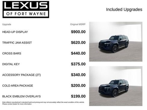 Used 2024 Lexus GX 550 w/ Accessory Package (2T) AWD/4WD image 4