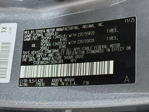 Used 2026 Toyota Highlander Platinum AWD/4WD image 38