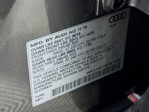 Used 2019 Audi Q7 3.0T Premium Plus w/ Premium Plus Package image 32