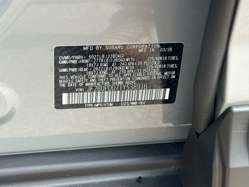 New 2026 Subaru Outback Limited AWD/4WD image 41