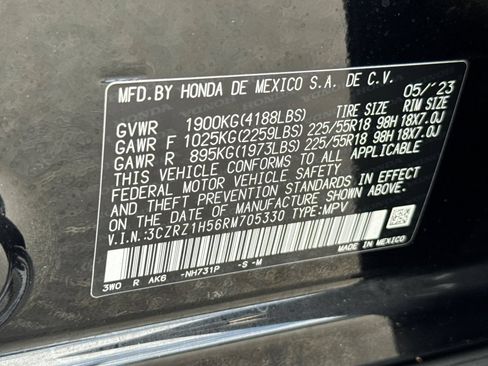 Certified 2024 Honda HR-V Sport image 27