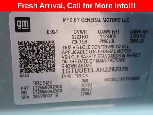 Certified 2024 GMC Sierra 1500 AT4 w/ Technology Package AWD/4WD image 37