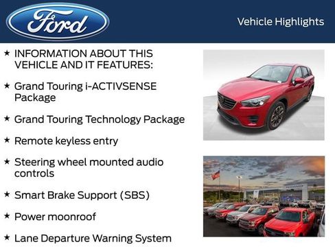 Used 2016 MAZDA CX-5 Grand Touring image 4