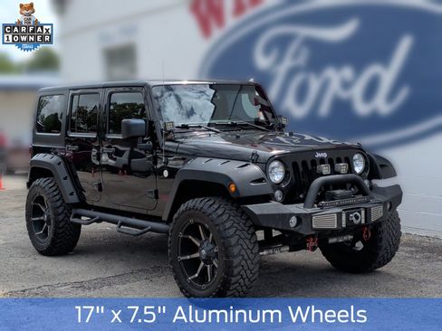 Used 2017 Jeep Wrangler Unlimited Sport w/ Quick Order Package 24S AWD/4WD image 9