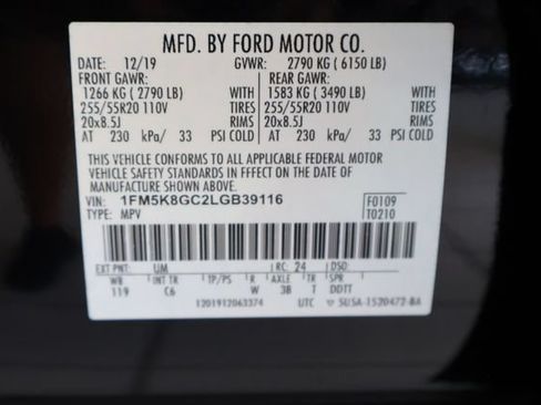 Used 2020 Ford Explorer ST AWD/4WD image 32