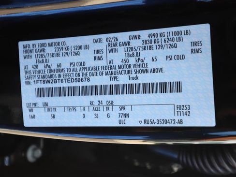 New 2026 Ford F250 Lariat image 22