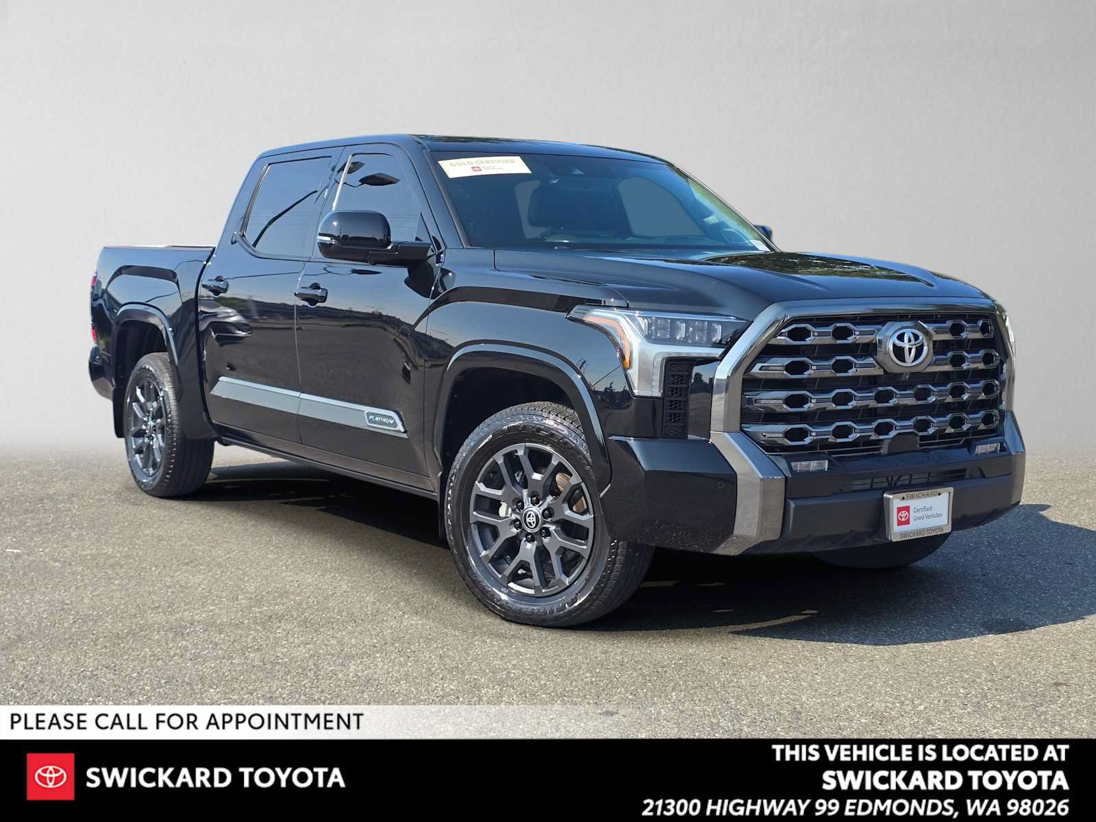 Certified 2026 Toyota Tundra Platinum AWD/4WD image 1