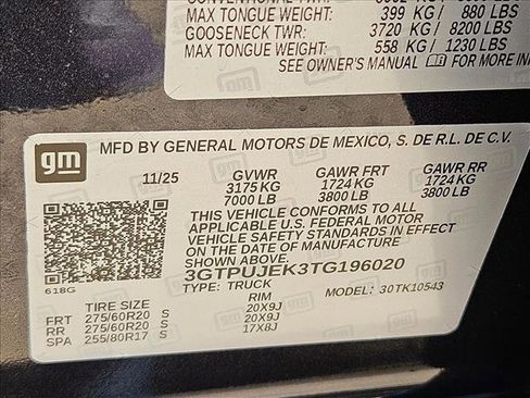 New 2026 GMC Sierra 1500 Elevation image 18