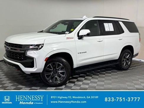 Used 2022 Chevrolet Tahoe Z71 w/ Luxury Package image 1