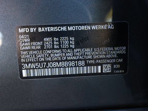 Used 2021 BMW M340i w/ Executive Package RWD image 37