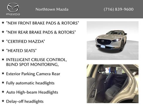 Certified 2024 MAZDA CX-30 AWD 2.5 S w/ Select Sport Pkg image 10
