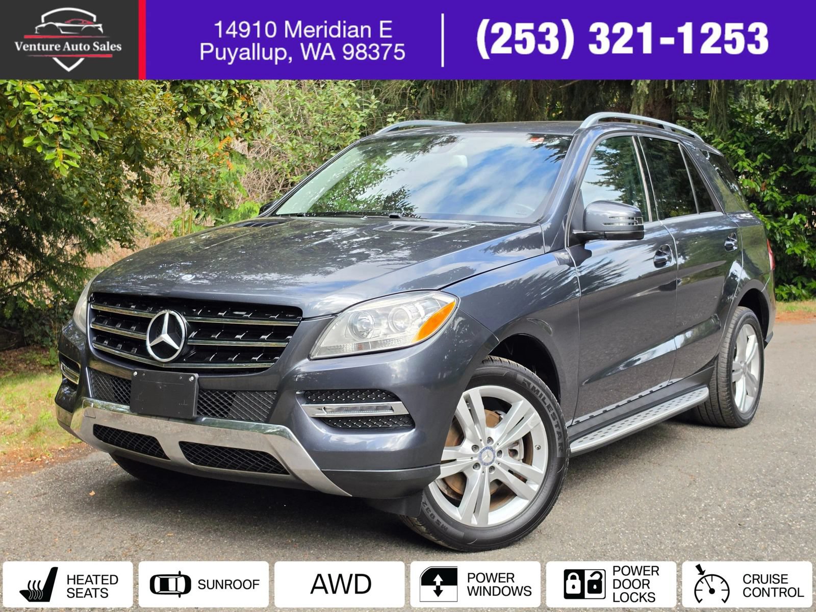 Used 2015 Mercedes-Benz ML 350 4MATIC image 1