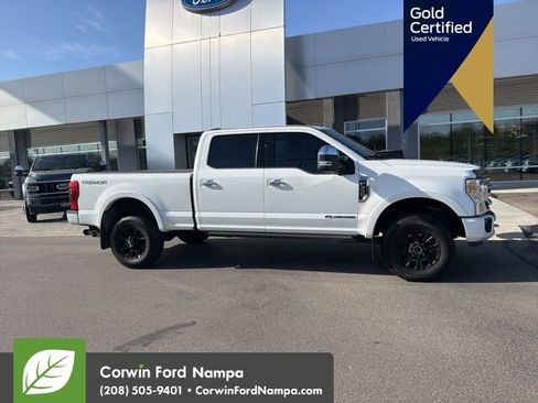 Used 2021 Ford F350 Platinum w/ Tremor Off-Road Package image 2
