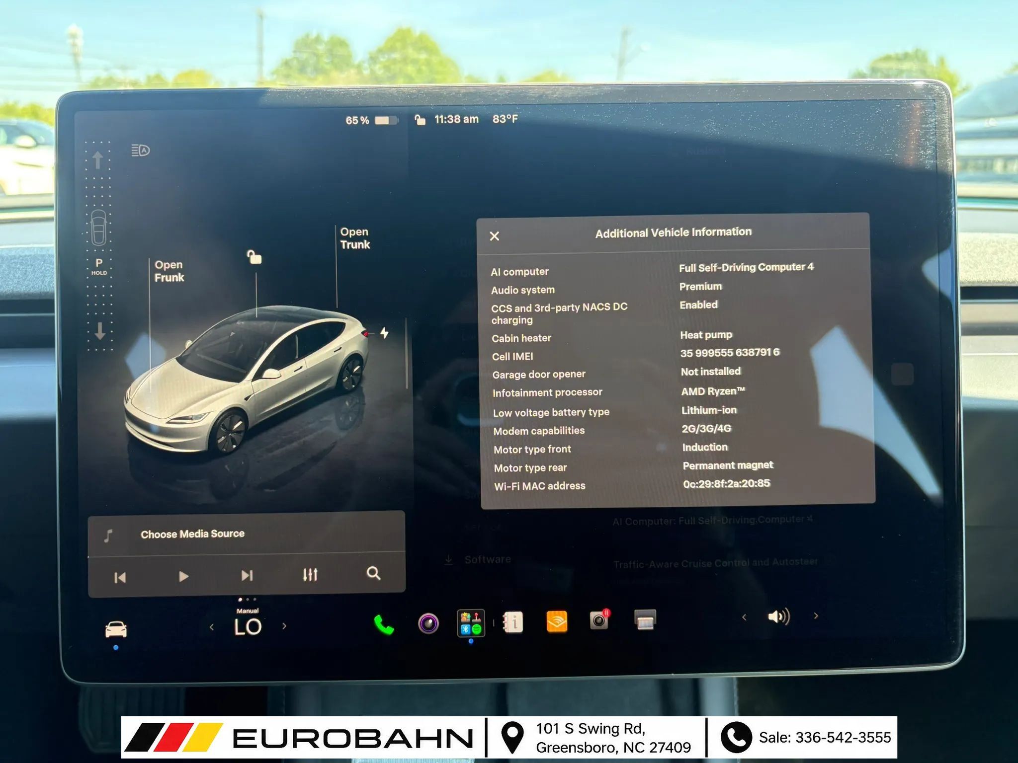 Used 2025 Tesla Model 3 Long Range AWD/4WD image 20