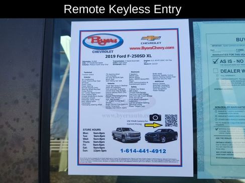 Used 2019 Ford F250 XL w/ Power Equipment Group image 12