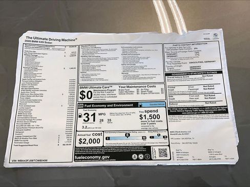 New 2026 BMW 530i w/ M Sport Package image 19