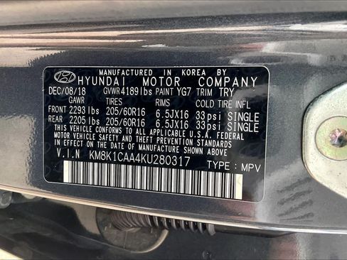 Used 2019 Hyundai Kona SE AWD/4WD image 34