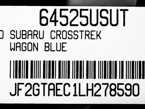 Used 2020 Subaru Crosstrek 2.0i Premium w/ Moonroof Package 1 image 24