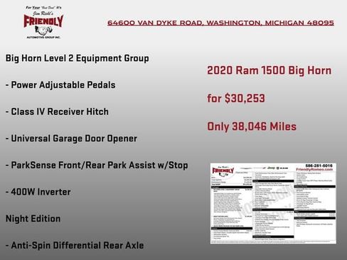 Used 2020 RAM 1500 Big Horn image 6