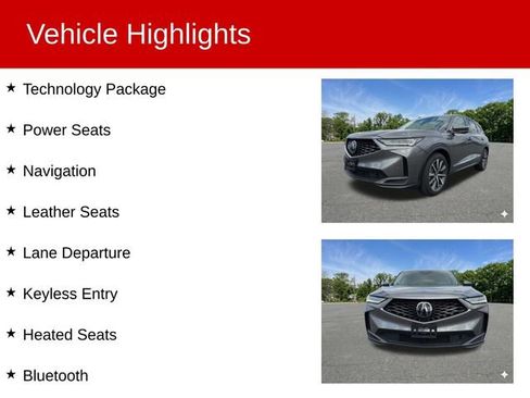 Used 2025 Acura MDX FWD w/ Technology Package image 2