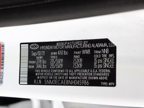 Used 2022 Hyundai Tucson Limited w/ Cargo Package AWD/4WD image 24