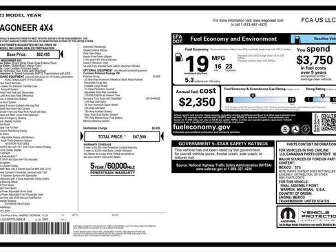 Used 2023 Jeep Wagoneer w/ Premium Group I image 4