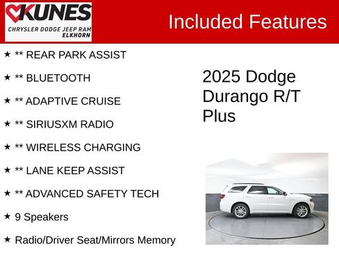 Used 2025 Dodge Durango R/T AWD/4WD image 3
