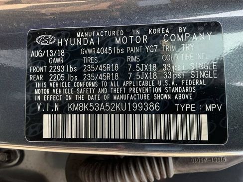 Used 2019 Hyundai Kona Ultimate FWD image 25