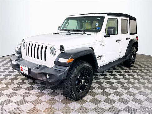 Used 2021 Jeep Wrangler Unlimited Sport image 3